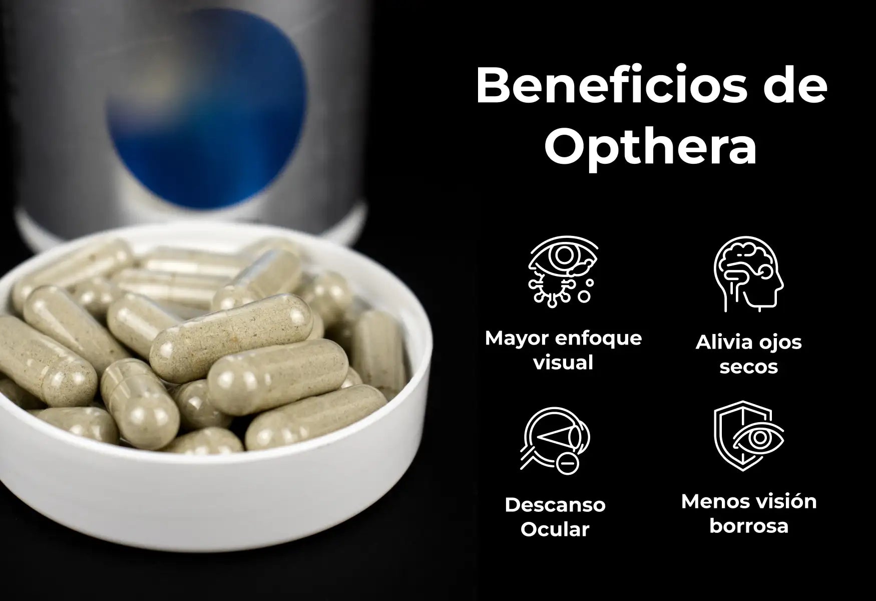 Opthera – Protección visual científica | 60 cápsulas